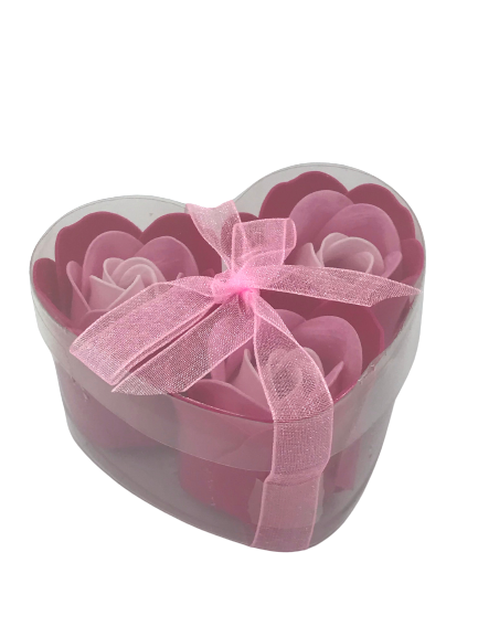 Boîte Coeur Fleur De Savon