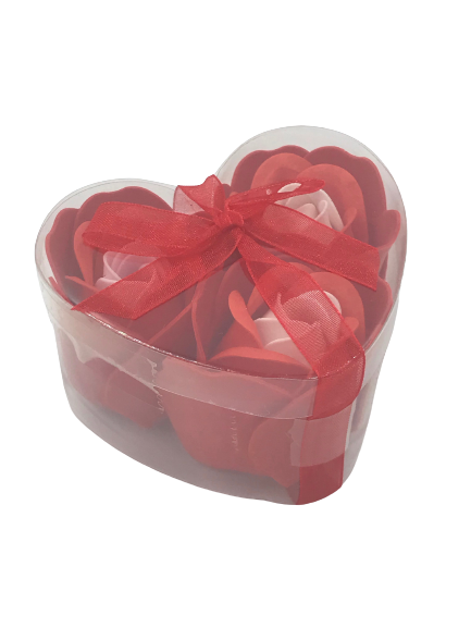 Boîte Coeur Fleur De Savon