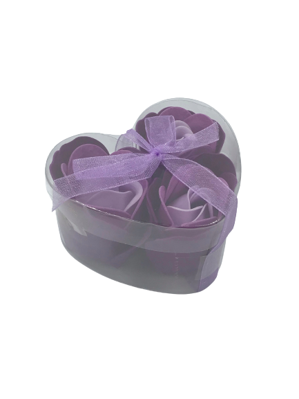 Boîte Coeur Fleur De Savon