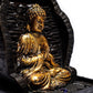 Fontaine à eau Bouddha en prière