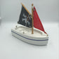 Bateau pirate bois décoratif